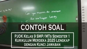 58 Soal PJOK Kelas 9 SMP MTs Semester 1 Kurikulum Merdeka 2025 Lengkap