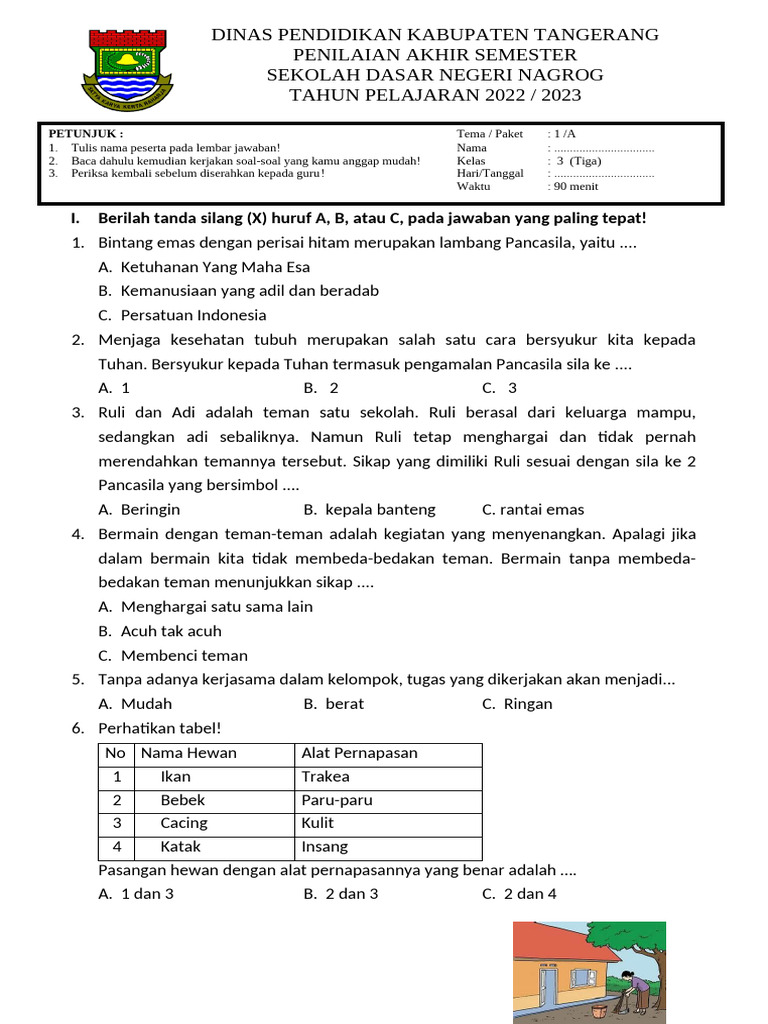 Rahasia dpwnlod soal pas kelas 3 tema 1 Gratis dalam 3 Langkah Mudah Sebelum Libur Sekolah