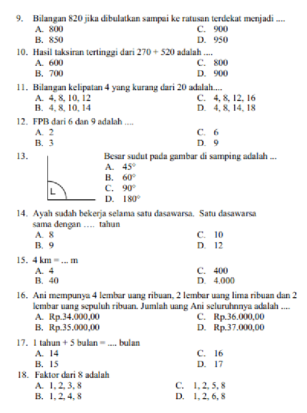 Ternyata Ini Kumpulan Contoh Soal Ujian Kelas 4 Tema 6 Beserta Kunci Jawaban yang Wajib Dipelajari Sebelum Ulangan