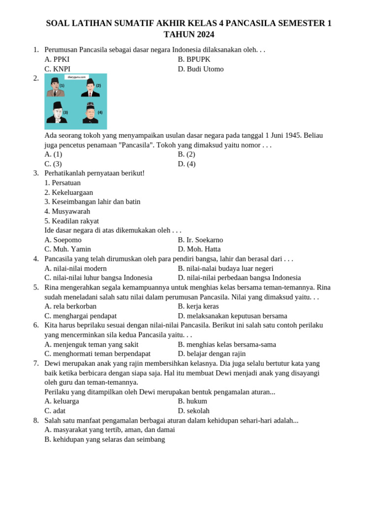 Ternyata Ini Rahasia Soal Temati Kelas 5 Tema 4 Subtema 3 Agar Siswa Cepat Paham