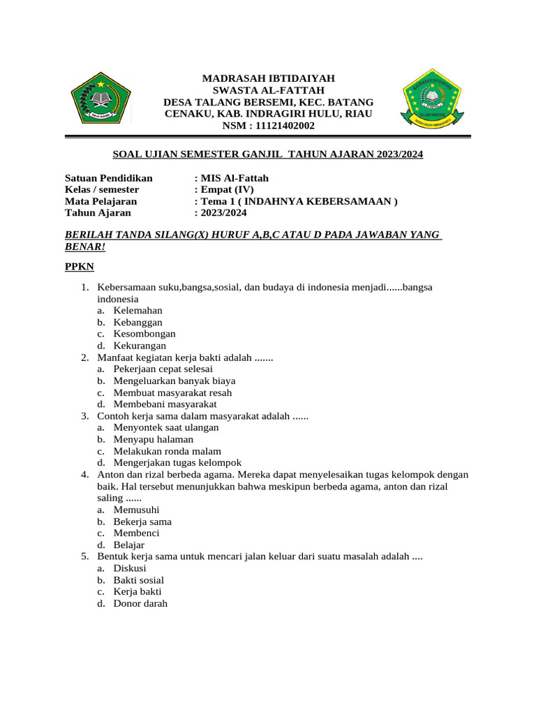 Ternyata Ini Rahasia Cara Cepat Menjawab soal tema1 kelas 4 sd Agar Nilai Sempurna Ternyata Ini Rahasia Cara Cepat Menjawab soal tema1 kelas 4 sd Agar Nilai Sempurna